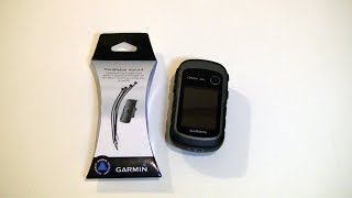 Garmin Bike Handlebar Mount Unboxing and Setup for the Garmin eTrex 30x [upl. by Anirad]