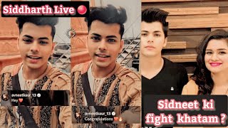 Siddharth Nigam live with Avneet amp Ashi  Sidneet  Siddharth Nigam  Avneet Kaur [upl. by Aniara]