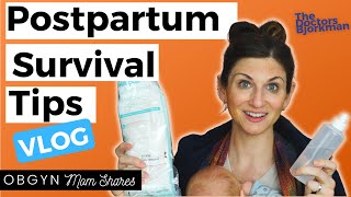 OBGYN Mom Shares Secrets for Making It Through the First Week Postpartum [upl. by Inot632]