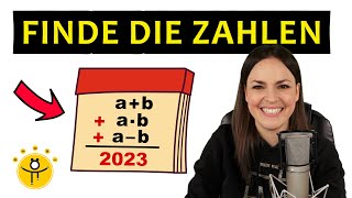 Findest du die gesuchten Zahlen – Schwieriges Mathe RÄTSEL [upl. by Cockburn]