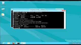 Criar partição simples com DiskPart [upl. by Esom647]