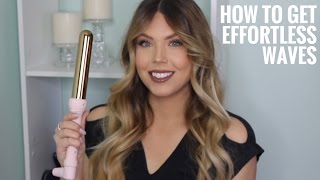 How I Curl My Hair Everyday  Effortless Waves amp Curls Hair Tutorial  Faith Drew X Lange [upl. by Eojyllib73]