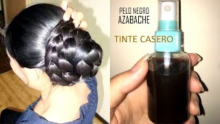 😍❣Haz tu tinte casero negro azabache brillante para que todo el mundo voltee a ver tu melena [upl. by Halyk402]