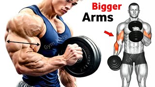 Complete Biceps And Triceps Workout At Gym For Bigger Arms [upl. by Auqeenahs]