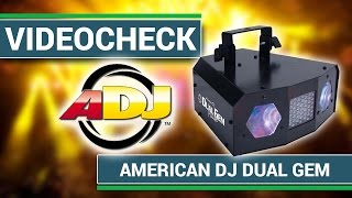 American DJ Dual Gem Pulse  LED Flower Effekt für Einsteiger  stagereview [upl. by Libb]