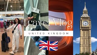 LONDON TRAVEL VLOG  MY FIRST TRIP TO LONDON WITH THE FAMILY  EXPLORING ✈️🇬🇧 [upl. by Margarethe]