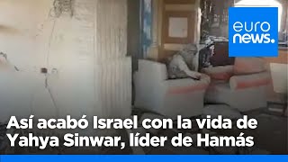 VÍDEO Así acabó Israel con la vida de Yahya Sinwar líder de Hamás [upl. by Frayda294]