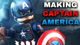 Making LEGO Avengers Endgame  Captain America [upl. by Vivle]