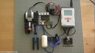 Lego ® mindstorms nxt compressor [upl. by Ahsatniuq]