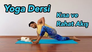 Yoga Dersi Kısa ve Rahat Bir Ders [upl. by Deeanne179]