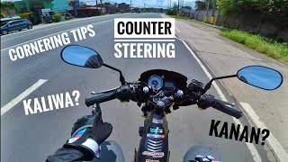 COUNTER STEERING  BALIGTAD PALA  SAFEST BENGKING TIPS [upl. by Esilegna]