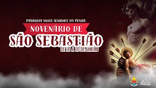 🔴 Novenário de São Sebastião 6° Noite 16012024 [upl. by Aikam149]