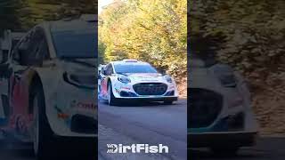 Tyre Warm Up at WRC rally Japan 2024 Video CreditsDirtFish [upl. by Leohcin]