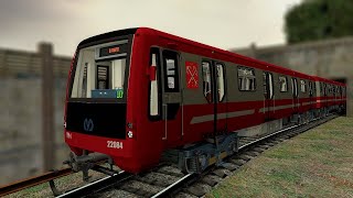 Ездим на юбилейном 81722  Garrys Mod Metrostroi [upl. by Jacklin]