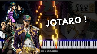 Jotaros Theme  JoJo’s Bizarre Adventure Piano cover [upl. by Terrell790]