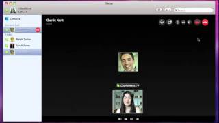 How to make a Skype to Skype video call  Mac [upl. by Arhsub832]