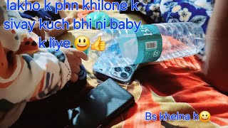 I phn Samsung bss khilone h baby k liye khelne se mtlb 👍😀 [upl. by Caine278]