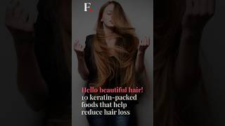 Keratin Packed Foods help Reduce Hairhackbeautytips beautyhacks haircare [upl. by Araj201]