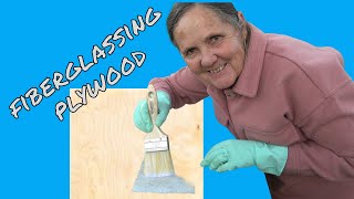 FIBERGLASSING PLYWOOD [upl. by Burgess672]