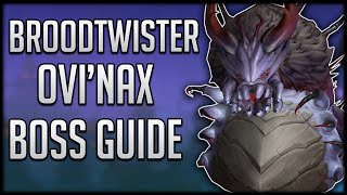 Broodtwister Ovinax Boss Guide  Heroic amp Normal Nerubar Palace Raid Guide [upl. by Liartnod]