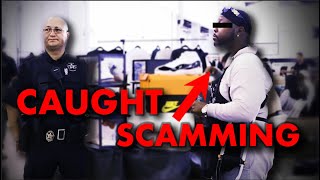 Exposing SCAMMER at SneakerCon [upl. by Caren341]