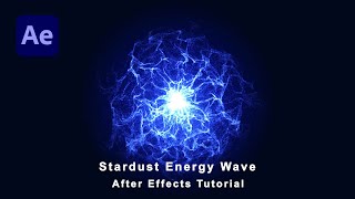 Stardust Energy Wave particles  Stardust plugin  After Effects Tutorial [upl. by Hras]