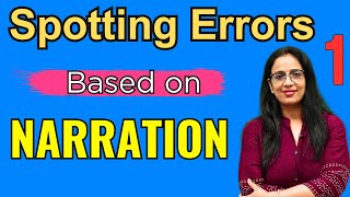 Important Question Based on Narration  SSC CGL 2021  Class  14  Narration Questions  Rani Mam [upl. by Tonya]