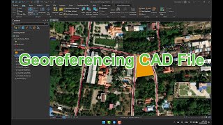 📺 Video 0417 របៀប Georeferencing CAD File អោយត្រូវទីតាំងក្នុងប្រព័ន្ធ GIS [upl. by Nnyledam]