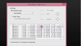 EViews10 How to Import Panel Longitudinal Data from Excel excel eviews dataimport paneldata [upl. by Deland416]