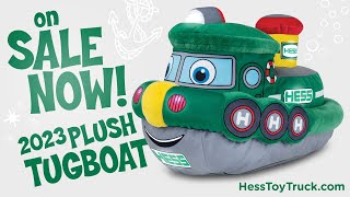 My Plush Hess Truck 2023 Tugboat [upl. by Rosenblast]