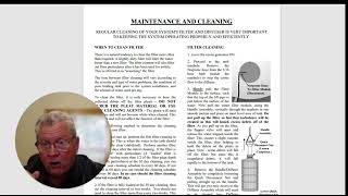 How to maintain and clean the triple O ozone filter and diffuser [upl. by Heathcote645]