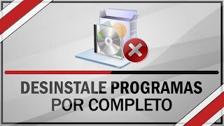 COMO FORÇA DESINSTALAR PROGRAMAS QUE NÃO QUER SAIR [upl. by Anaytat55]