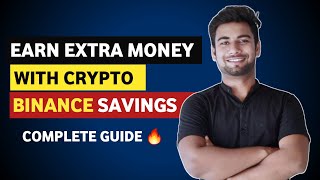 Binance Savings explained  How to use binance savings  Vishal techzone [upl. by Brink]