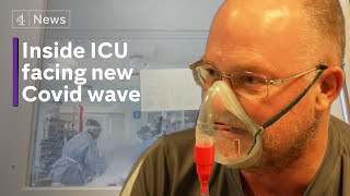 Covid Inside an ICU as UK cases hit new record high [upl. by Raimund]