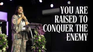 You Are Raised To Conquer The Enemy  Ps Kshama Damien [upl. by Enovi]