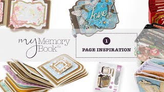 My Memory Book Tutorial  Page Inspiration 1 with Jodie Johnson [upl. by Dorinda]