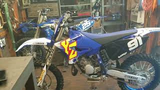 111 VForce 4R Review amp compare to stock reeds Track Test amp Tune on a YZ125 At 74MX Braaap [upl. by Guillema]