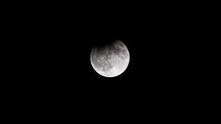 2024 partial lunar eclipse [upl. by Akemehc]