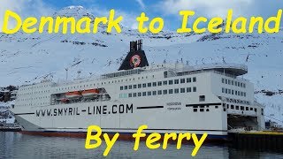 Denmark to Iceland ferry trip on MS Norrona [upl. by Assetan]