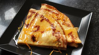 Recette des crêpes Suzette [upl. by Brose]