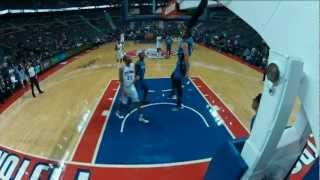 Gustavo Ayons Fancy Lob to Josh McRoberts [upl. by Gayner150]