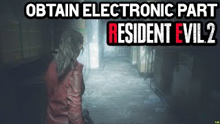 Obtain Electronic Part Find Electrical Parts  Resident Evil 2 Remake [upl. by Quartas219]