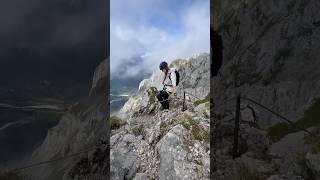 Genialer Klettersteig in Deutschland Mittenwalder Höhenweg 🤩🙌 [upl. by Daly]