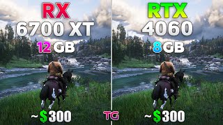 RTX 4060 vs RX 6700 XT  Test in 10 Games  DLSS3  1440p [upl. by Asinla]