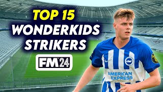 TOP 15 Strikers Wonderkids in FM24 After WINTER UPDATE [upl. by Ribaudo]