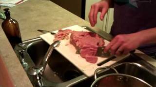 Cutting Corned Beef [upl. by Florinda]