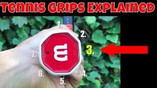 Tennis Grips Explained  How to Find Each Tennis Grip  Pros and Cons to Each [upl. by Noived]