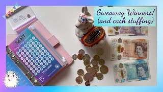 Giveaway Winners And cash stuff  Weekly Cash Stuff  UK Cash Stuffing  Budgeting  Debt Journey [upl. by Oisor22]