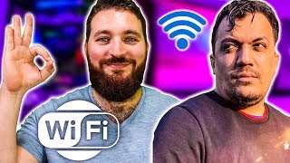 JE TESTE LA FIBRE CHEZ THEKAIRI ET SON WIFI ASUS [upl. by Arreik542]