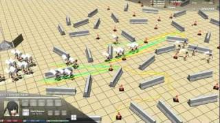 RTS A Pathfinding with squads [upl. by Silletram587]